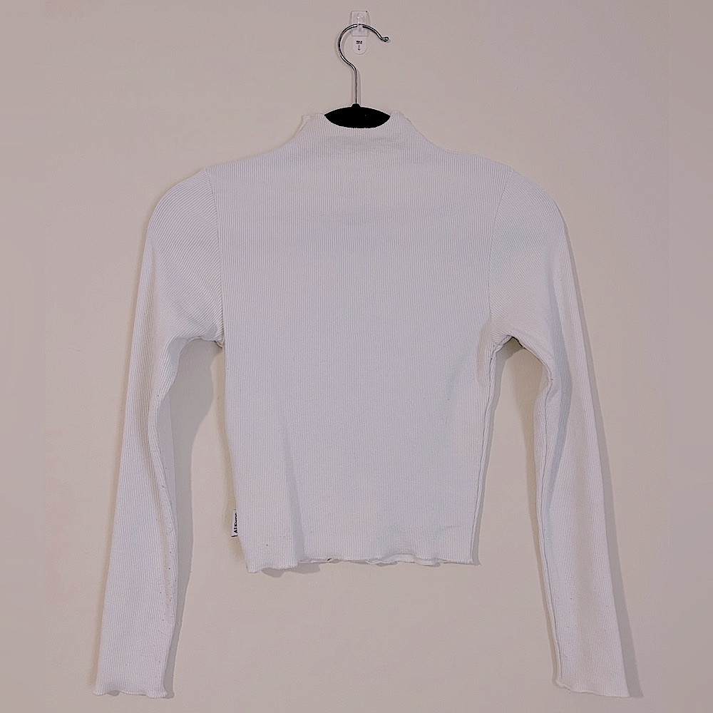 AFENDS Iconic Long-Sleeve Ribbed Top - Picture 2 of 5